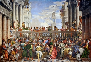 The Wedding at Cana [1562] by Paolo Veronese [1528–1588]
